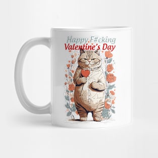 Cat Valentine's Day Mug